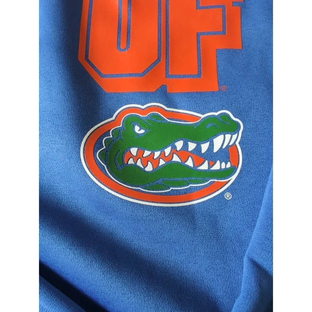 NWOT Jordan Florida Gators Hoodie Mens 2XL Blue Orange UF Team Issued Pullover